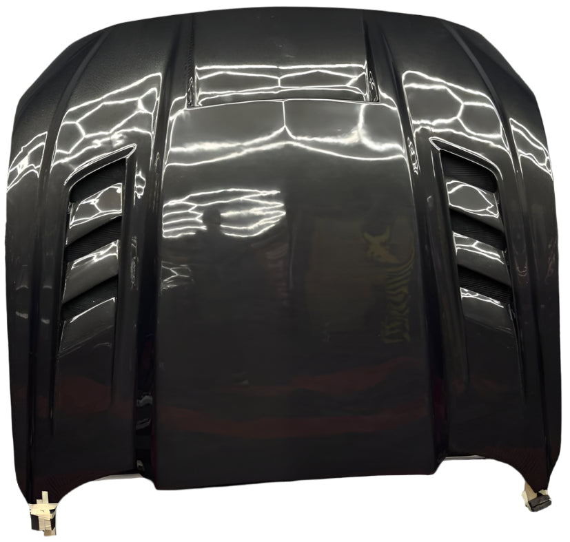 18-23 Ford Mustang Gt Carbon Fibre Hood