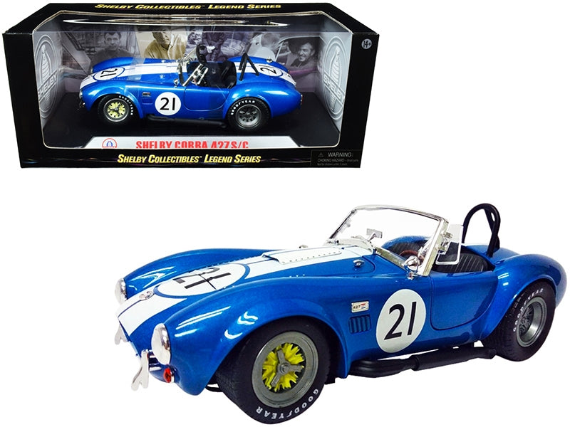 1:18 1965 Shelby Cobra 427 S/C #21 Diecast Model