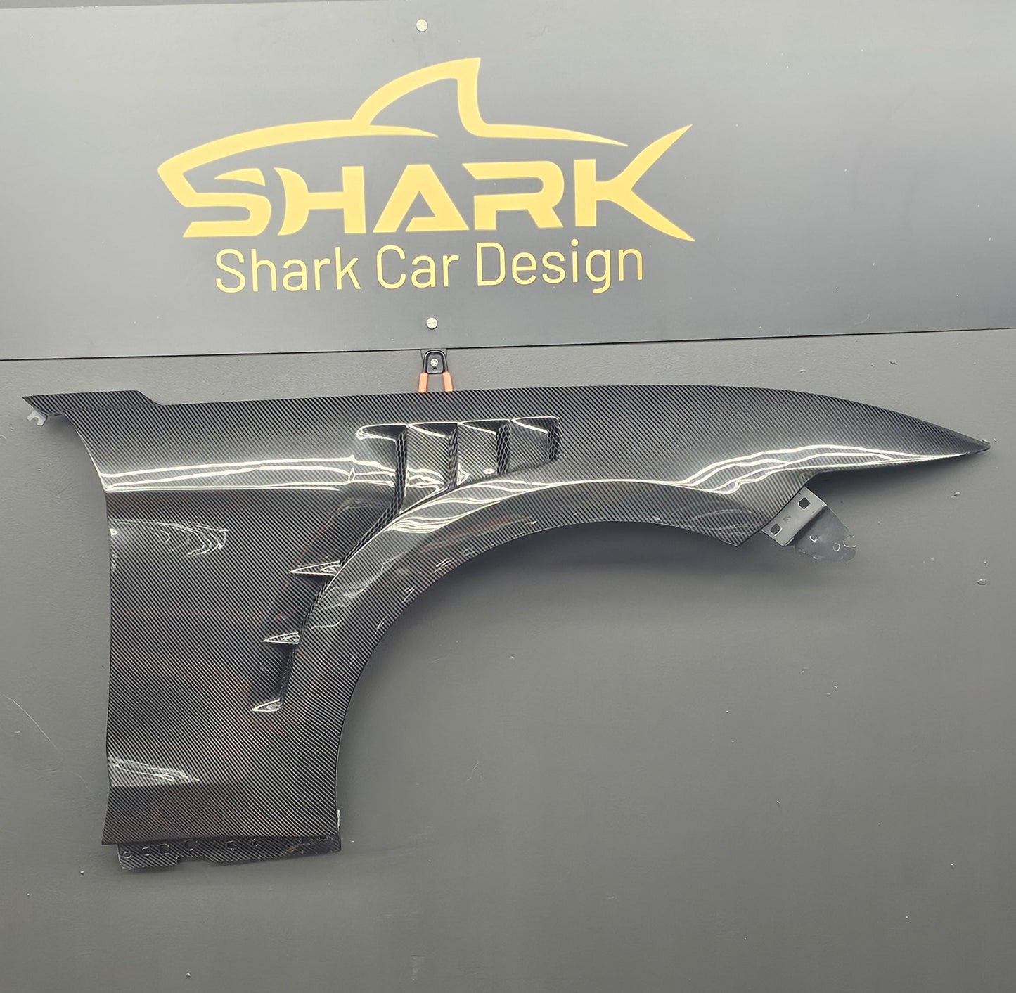 15-17 Ford Mustang GTD Style Front Fenders Pair  (Carbon Fibre)