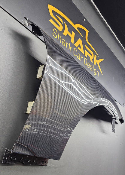 15-17 Ford Mustang GT Front Fenders Pair  (Carbon Fibre)