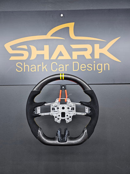 18-23 Ford Mustang GT Carbon Fibre Steering Wheel.