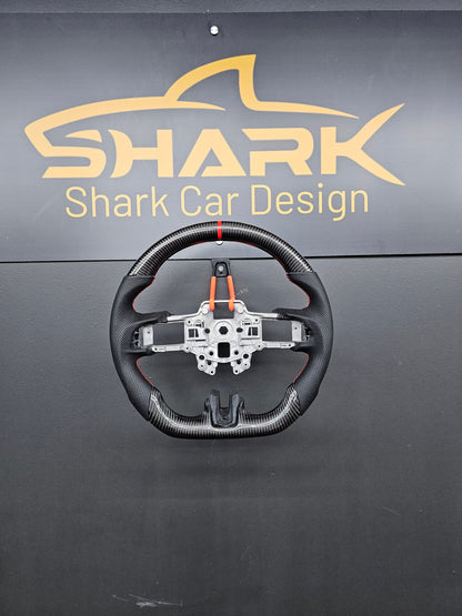 18-23 Ford Mustang GT Carbon Fibre Steering Wheel.