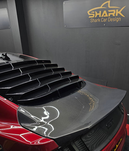 18-23 Ford Mustang GT OEM style Carbon Fibre Rear Boot