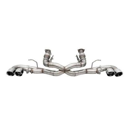 C8 Corvette Exhaust System - Corsa Xtreme Sound Level 3.0" Cat-back Quad 4.5"