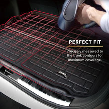 C8 Corvette 3D MAXpider KAGU Rubber/All Weather Rear Cargo Liner - Black : C8 2020+ Coupe