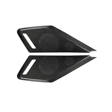 C8 Corvette Carbon Fiber Speaker Overlays - Carbon Fiber