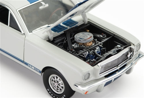 1:18 1966 White Mustang GT350 Diecast