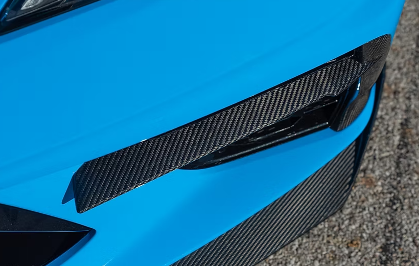 C8 Corvette Carbon Fiber Grille Inserts