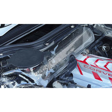 C8 Corvette HTC Water Tank Cover- Stainless Steel : Polished Perforated