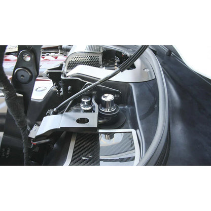 C8 Corvette HTC Hinge Dress Up Bolt and Nut Kit: Triple Coated Chrome