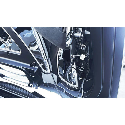 C8 Corvette HTC Hinge Dress Up Bolt and Nut Kit: Triple Coated Chrome