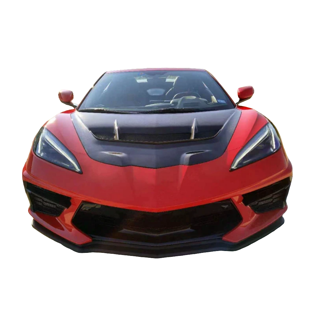 2025 ZR1 Style C8 Corvette Carbon Fibre Hood 19+