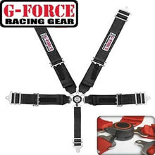 Corvette Shoulder Harness Cam Lock G-Force Racing - 5 Point : Black