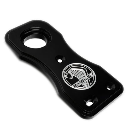 Shelby Billet Radiator Mounts (Silver Logo)
