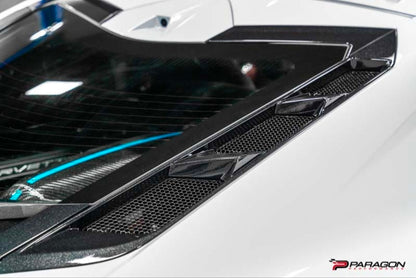 C8 Corvette Coupe Vent Wash Covers