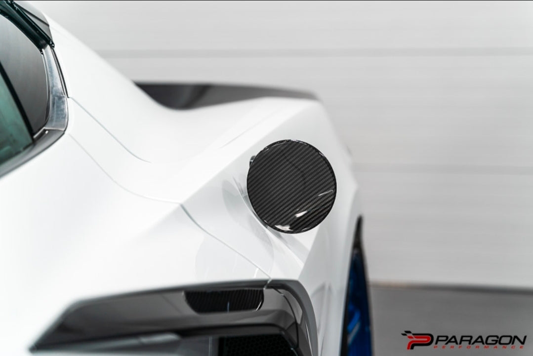 CCS C8 Corvette Carbon Fiber Gas Cap Overlay
