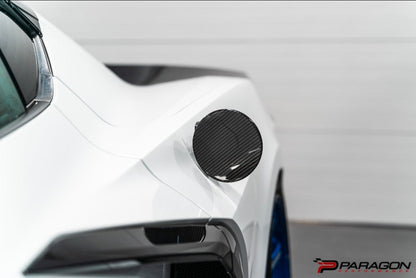 CCS C8 Corvette Carbon Fiber Gas Cap Overlay