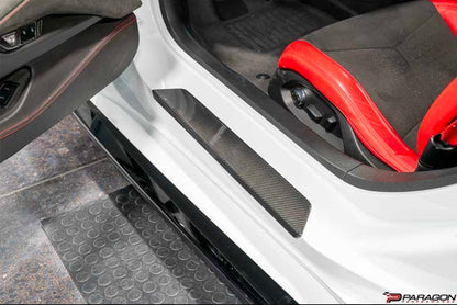 CCS C8 Corvette Carbon Fiber Door Sill Plate Covers