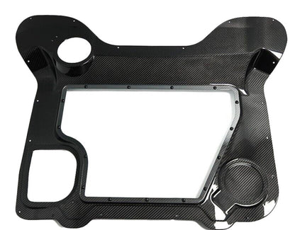 Paragon C8 Corvette Carbon Fiber Clear Engine Bay Cover - Convertible